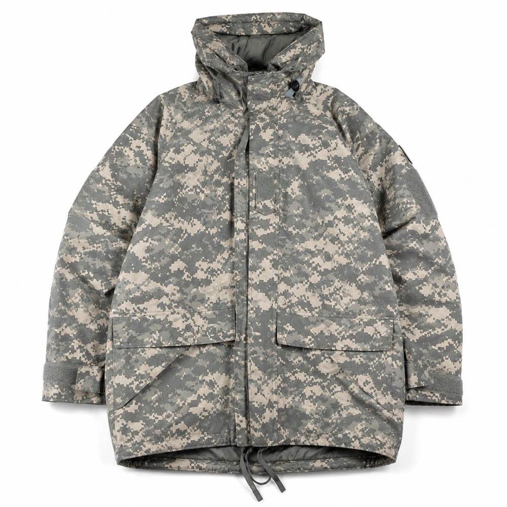 US Army ECWCS Gen III Level 6 Jacket Medium Long ACU Digital Camo GoreTex Parka